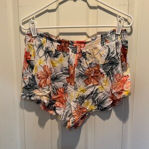 Rip Curl Floral Women's Athletic Shorts - Multicolor